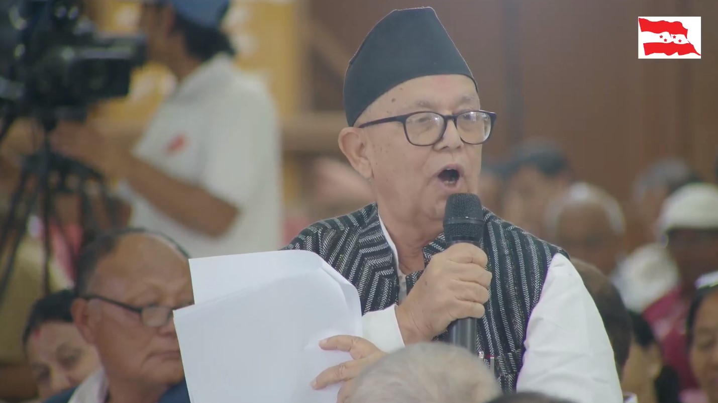 अनुशासन समिति संयोजक आनन्द ढुंगाना।